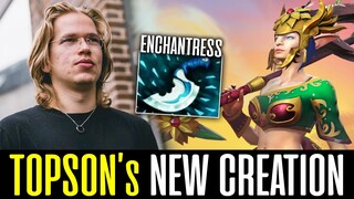 Topson New Experiment ENCHANTRESS Mid with Blink Dagger