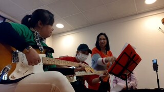 Practicing Lenten Song #ofwhk #ofwlife #fypシ #musicministry #saintfrancischurch