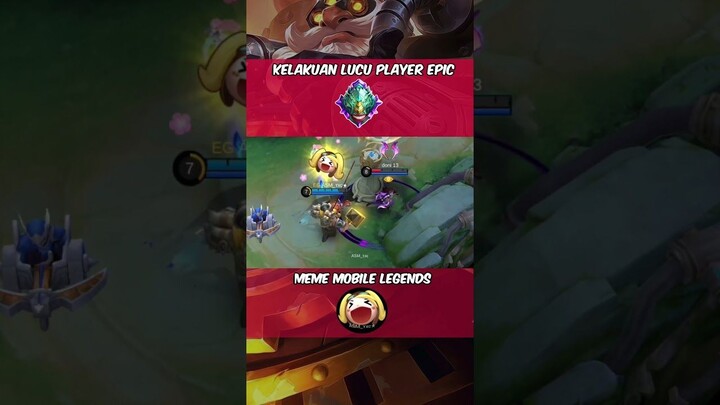 kumpulan momen lucu para Anomali rank epic #mobilelegends #mlbb #absurdhumor