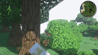 当我的世界变得真实，地形不再方方正正，该如何生存#我的世界Minecraft