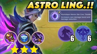LING ASTRO.!! THUNDER MODE.!! MAGIC CHESS MOBILE LEGENDS