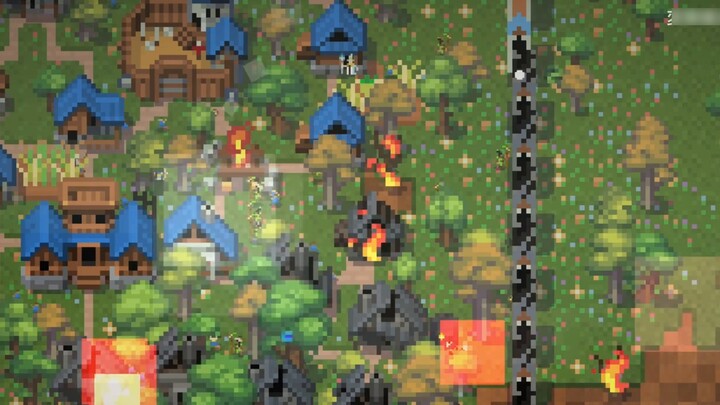 【World Box/worldbox】[Mid-Autumn Festival self-made mod] The city wall that everyone has been waiting