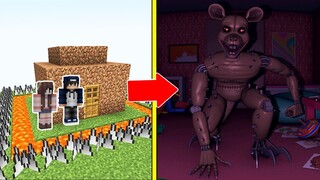 CHUỘT HẮC ÁM Tấn Công Nhà Được Bảo Vệ Bởi bqThanh và Ốc Trong Minecraft