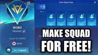 REVAMPED SQUAD SYSTEM AND MORE! | ADVANCE SERVER