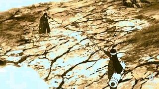 the first hokage vs the ghost of Uchiha