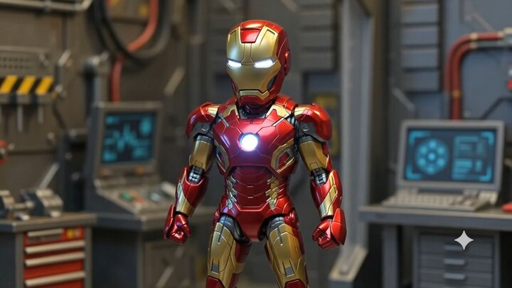 Iron Man Miniature Toy 🤖🔥