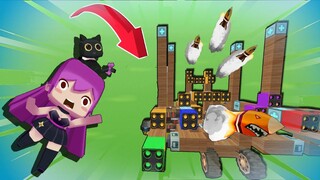 Mini World Và những chiếc Xe robot hiện đại siêu bựa 😲