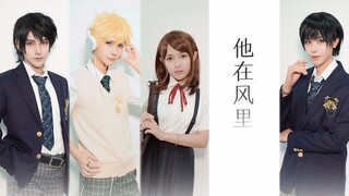 [ Mr Love: Queen's Choice · cosplay · ] Super sweet ❤ The original cast! Tanabata Special! "Youth Record Book"
