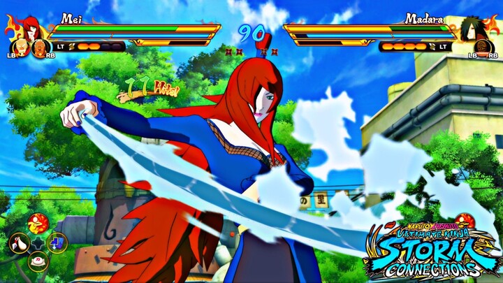 Ultimate Terkuat Mizukage mei terumei di Naruto x Boruto Ultimate ninja Strom Connection