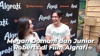 Lucunya Megan Domani Akting Bareng Junior Roberts di Film Algrafi, Komedi Romantis