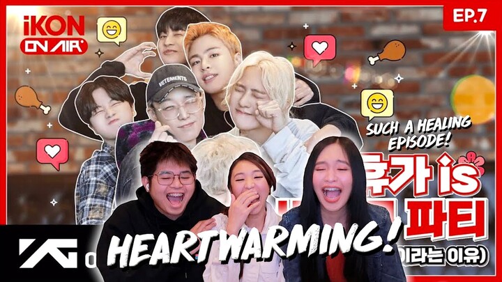 iKON ON AIR] EP.7 l Kony's Pen-Vacation #2 🍖📸 HEARTWARMING! 😭❤️ | DEE SIBS REACT