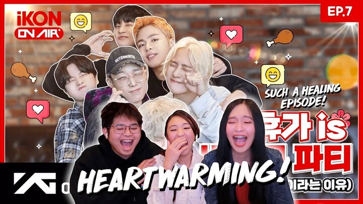 iKON ON AIR] EP.7 l Kony's Pen-Vacation #2 🍖📸 HEARTWARMING! 😭❤️ | DEE SIBS REACT