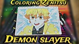 Si Petir Badas kalo turu 😪 , Coloring Zenitsu (Demon Slayer)
