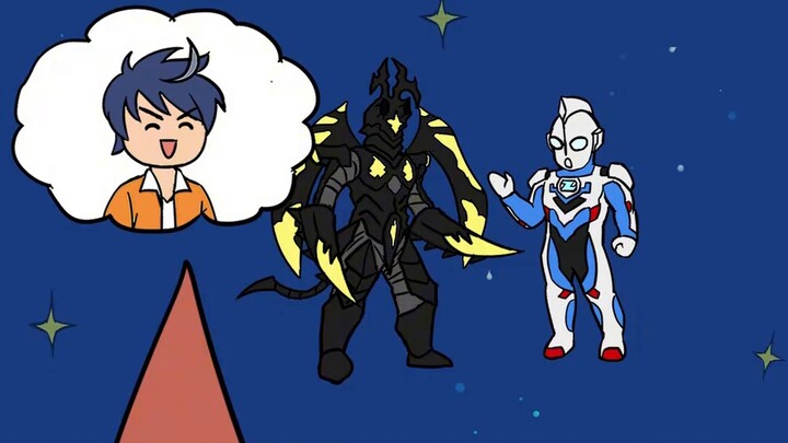 Bepergian melintasi waktu dan ruang untuk menjadi monster Hyperzetton dan memakan Ultraman sebagai m