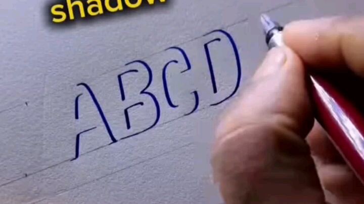 shadow letter