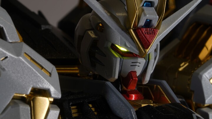 [Công việc sơn phun] Mgex Strike Freedom - Chi tiết đơn giản