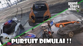 PENGEJARAN POLISI !! KITA DITAHAN ?! - GTA V ROLEPLAY - PART 5