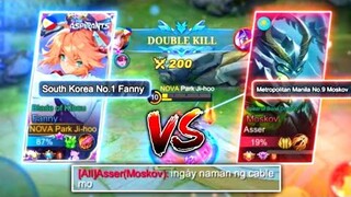 FANNY YASUO VS METROPOLITAN MANILA MOSKOV | MLBB