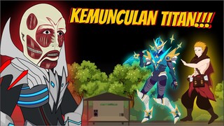 MOBILE LEGENDS ANIMATION | KEMUNCULAN TITAN!!! BERTEMU GUSION SKIN LEGENDS DAN VALIR