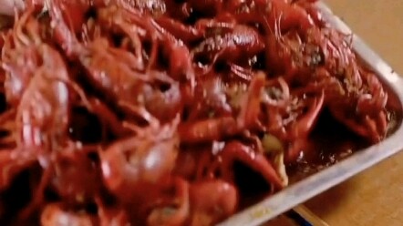 Have you ever seen someone using a scalpel to eat crayfish?