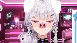 [Rian] Enjoying the personal character song "Pig Song" with frequent changes in facial expressions 🤣