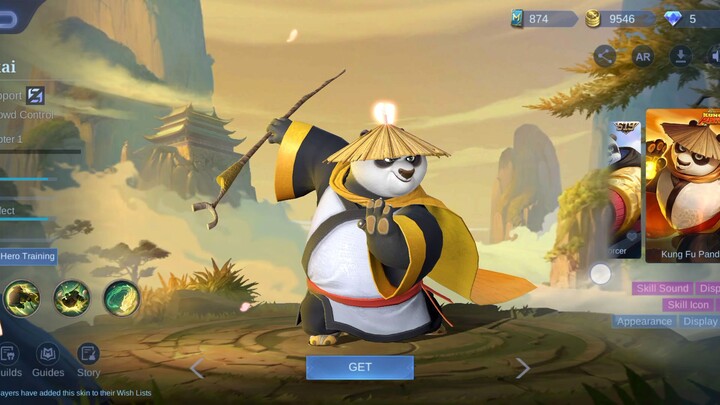 Akai Kung Fu Panda Skin