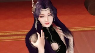 VAM Perfect World Yunxi ชุดเดรสยาวสีดำ