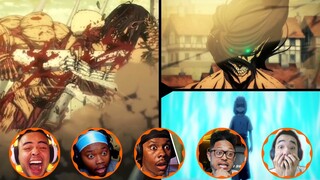 Attack On Titan Season 4 Part 2 Official Trailer 2 Best Reaction Compilation