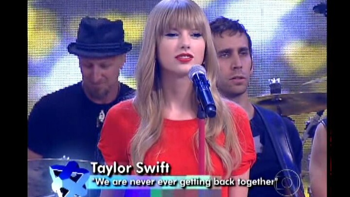 Taylor Swift - We Are Never Ever Getting Back Together 2012.10.13