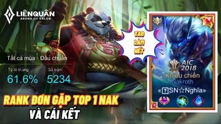 Trận Đấu Thứ 5234 Zuka Của ZukaNoPro Vô Tình Gặp Nghĩa Top 1 Nakroth Tại Rank Đơn Và Cái Kết