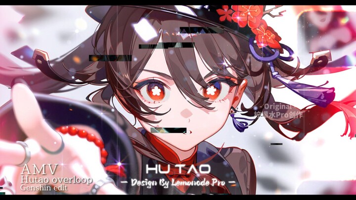 AMV Hutao edit - Overloop glitch Epilepsi Warning!