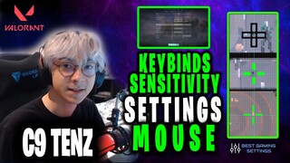 C9 TenZ Valorant Settings Sensitivity Keybinds Crosshair and Setup [Updated Dec 31 2020]