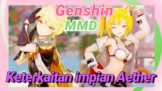 [Genshin, MMD] Keterkaitan impian Aether