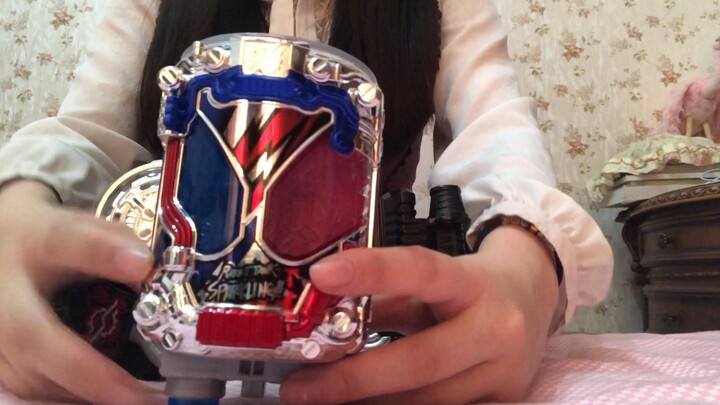 [Kamen Rider Build] Super cute bubble rabbit tank sound effect demonstration! ! (I love rabbits)