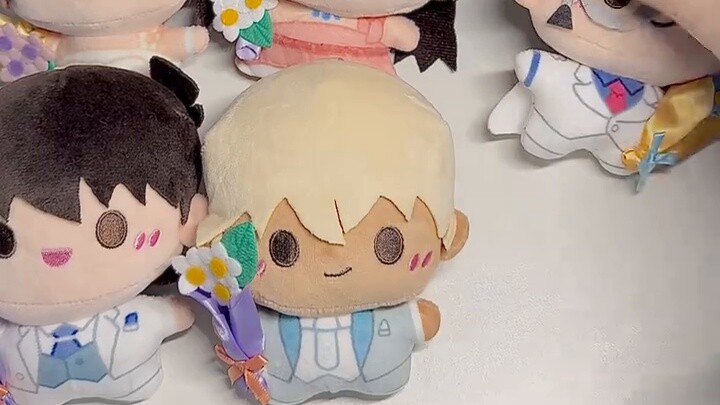 Chigu Unboxing 📓｜Conan Anniversary Plush Blind Box 💙 (Pit Position & Weight Guide)