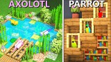 10 BEST Minecraft PET Houses You Can Build !