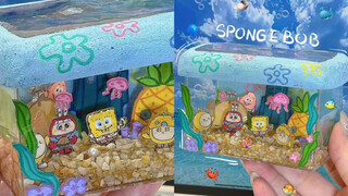 海绵宝宝，我们一起去抓水母吧