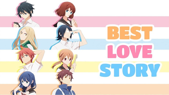 10 Kisah Cinta Dalam 1 Anime - Review Couple Tsurezure Children