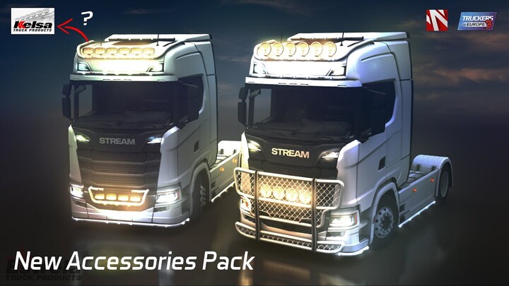 Kabar Terbaru Dari Truckers of Europe 3 - Aksesoris Baru,Bull Bar,Low Bar,Visor Bar Dan Jalan Baru