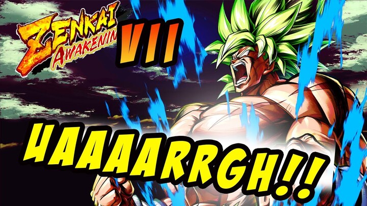 ZENKAI 7 BROLY BRUTALNYA BISA GENDONG TIM BREE - DRAGON BALL LEGENDS INDONESIA #broly'sweek