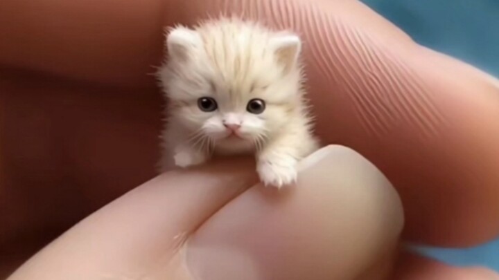 Apakah kucing malaikat kecil yang imut dan menggemaskan akan disukai di seluruh dunia?