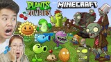 Minecraft, Nhưng bqThanh & Ốc Tạo Ra Quái Vật Trong Plants Vs. Zombies Để Chiến Đấu Với Nhau