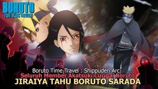 BORUTO TIME TRAVEL - Boruto Melawan KAKASHI, AKATSUKI BERTEMU JIRAIYA ITACHI Diera Shippuden