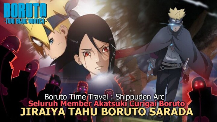 BORUTO TIME TRAVEL - Boruto Melawan KAKASHI, AKATSUKI BERTEMU JIRAIYA ITACHI Diera Shippuden