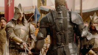 Game of Thrones: The Mountain menebas Knight of Flowers dengan marah