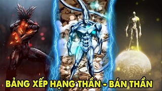 Xếp Hạng Sức Mạnh Quái Vật Cấp Thần Và Bán Thần Mạnh Nhất One Punch Man