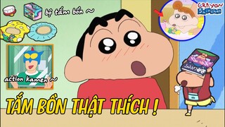 Review Shin Cậu Bé Bút Chì Hay Nhất: Tắm bồn thật thích & Dâu tây rất ngon & Chạy đi mua sách