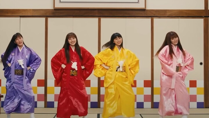 【Official MV】Women's Rakugo ED! Momoiro Clover - "Hundred Scenes of Smiling Faces" [Chinese subtitle