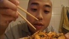 Asmr Eating Sounds: Spicy Korean Rice Cakes 떡볶이 (Tteokbokki)