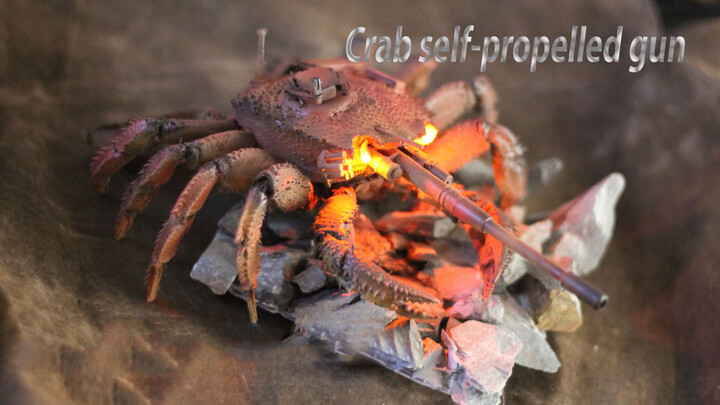 Make A Miniature Tank With A Dead Crab